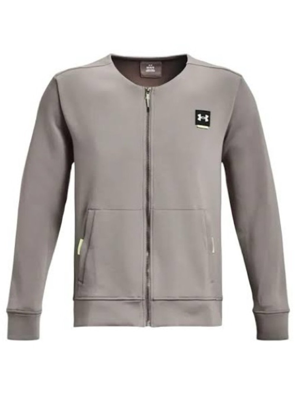 Men’s Under Armour Summit Knit Graphic Sweatshirt, XL, Silver